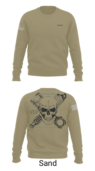 Crew Neck Sweatshirt, LGRV, Air Force, Teamtime, Team time, sublimation, custom sports apparel, team uniforms, spirit wear, spiritwear, sports uniforms, custom shirts, team store, custom team store, fundraiser sports, apparel fundraiser