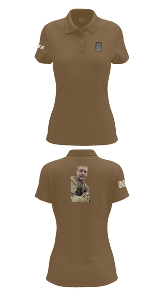 Women's Short Sleeve Performance Polo, 440 th Chem, Army, Teamtime, Team time, sublimation, custom sports apparel, team uniforms, spirit wear, spiritwear, sports uniforms, custom shirts, team store, custom team store, fundraiser sports, apparel fundraiser