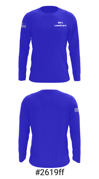 Long Sleeve Performance Shirt, KB’s LawnCare, , Teamtime, Team time, sublimation, custom sports apparel, team uniforms, spirit wear, spiritwear, sports uniforms, custom shirts, team store, custom team store, fundraiser sports, apparel fundraiser