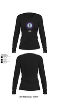 Ben 95091328 Women's Long Sleeve V-neck Shirt - 21