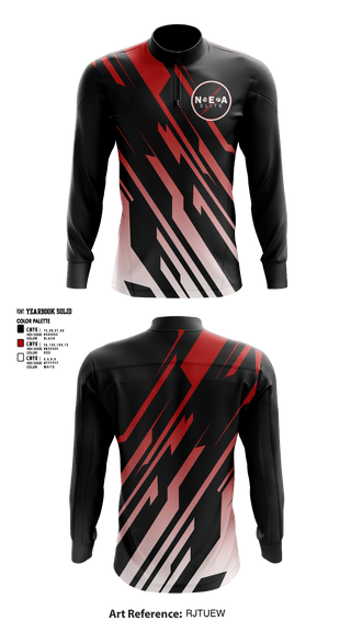 Quarter Zip Jacket, NEA ELITE, Track & Field, Teamtime, Team time, sublimation, custom sports apparel, team uniforms, spirit wear, spiritwear, sports uniforms, custom shirts, team store, custom team store, fundraiser sports, apparel fundraiser