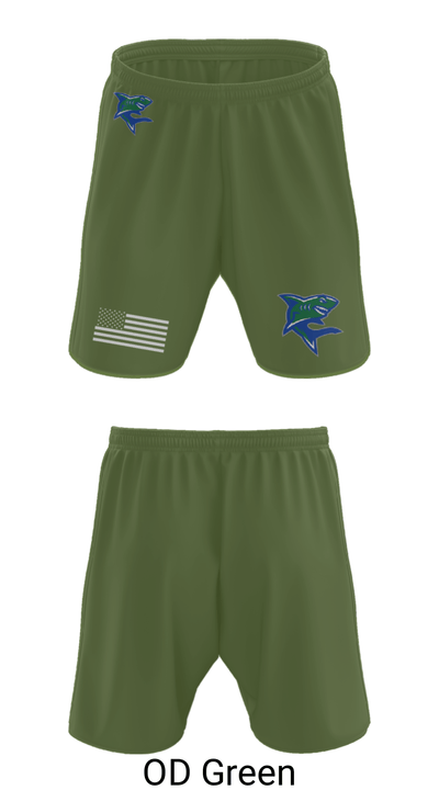 Bullshark Battalion 90693069 Athletic Shorts With Pockets - 49
