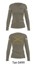 Busch Latte 70590325 Women's Long Sleeve V-neck Shirt - 77