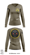 Fury TRP 3/2CR 9661511 Women's Long Sleeve V-neck Shirt - 117 (1)