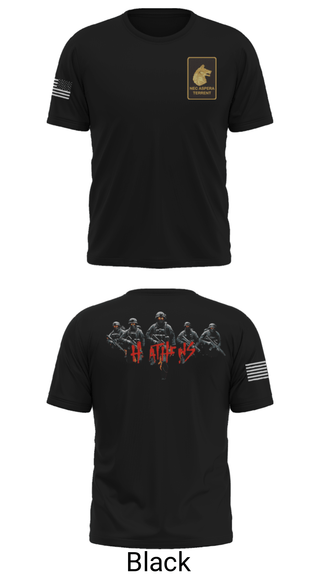 Old School Cotton Feel Shirt, Alpha Company  2-27, Army, Teamtime, Team time, sublimation, custom sports apparel, team uniforms, spirit wear, spiritwear, sports uniforms, custom shirts, team store, custom team store, fundraiser sports, apparel fundraiser