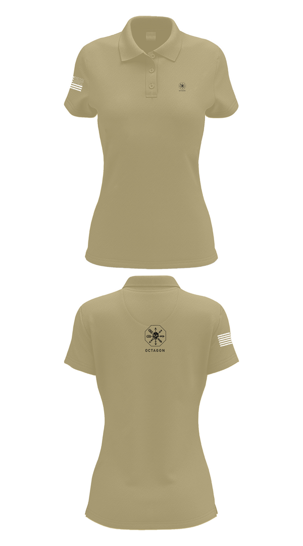 Womens Short Sleeve Performance Polo, Octagon, , Teamtime, Team time, sublimation, custom sports apparel, team uniforms, spirit wear, spiritwear, sports uniforms, custom shirts, team store, custom team store, fundraiser sports, apparel fundraiser