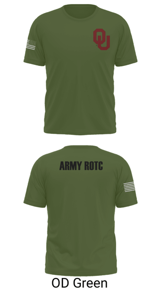 Old School Cotton Feel Shirt, OU Army ROTC, Army, Teamtime, Team time, sublimation, custom sports apparel, team uniforms, spirit wear, spiritwear, sports uniforms, custom shirts, team store, custom team store, fundraiser sports, apparel fundraiser