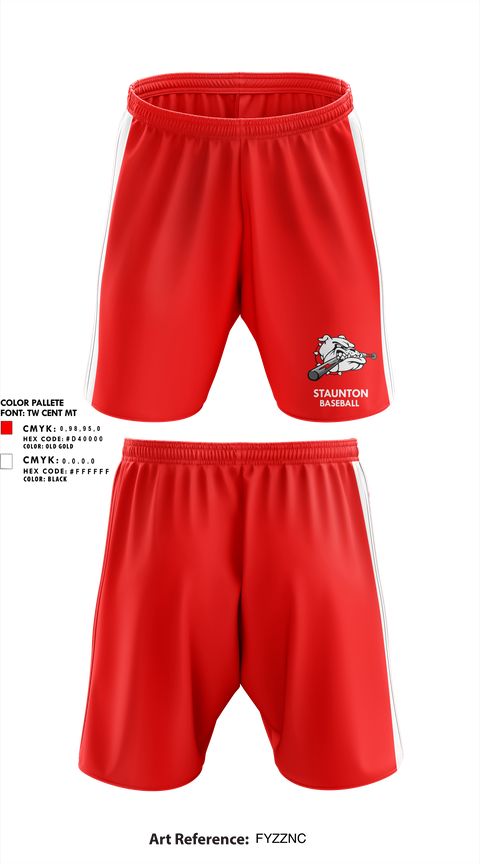 Athletic Shorts With Pockets, Staunton High School Baseball, Baseball, Teamtime, Team time, sublimation, custom sports apparel, team uniforms, spirit wear, spiritwear, sports uniforms, custom shirts, team store, custom team store, fundraiser sports, apparel fundraiser