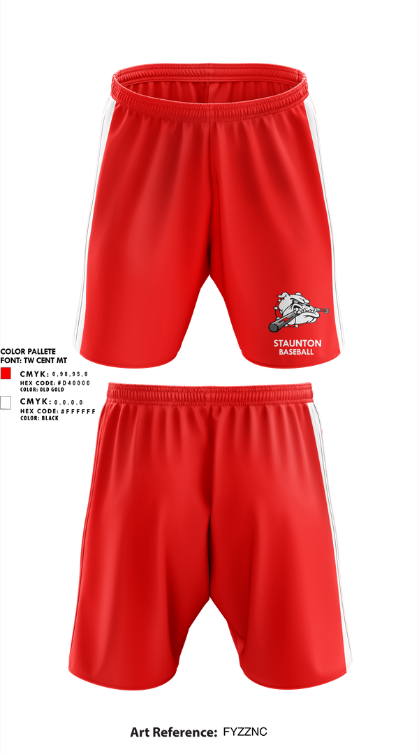 Athletic Shorts With Pockets, Staunton High School Baseball, Baseball, Teamtime, Team time, sublimation, custom sports apparel, team uniforms, spirit wear, spiritwear, sports uniforms, custom shirts, team store, custom team store, fundraiser sports, apparel fundraiser