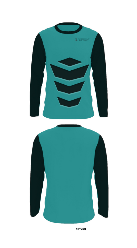 Long Sleeve Performance Shirt, Pioneer Valley High School Track and Field, Track & Field, Teamtime, Team time, sublimation, custom sports apparel, team uniforms, spirit wear, spiritwear, sports uniforms, custom shirts, team store, custom team store, fundraiser sports, apparel fundraiser