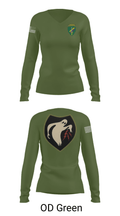 325th Tactical PSYOP Co. (A) 55785054 Women's Long Sleeve V-neck Shirt - 57