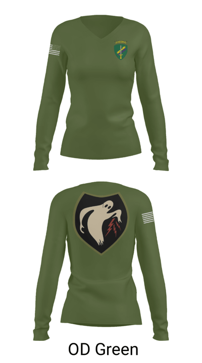 325th Tactical PSYOP Co. (A) 55785054 Women's Long Sleeve V-neck Shirt - 57