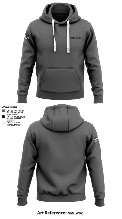 MOTOR UNIT 94657470 Hoodie - 1