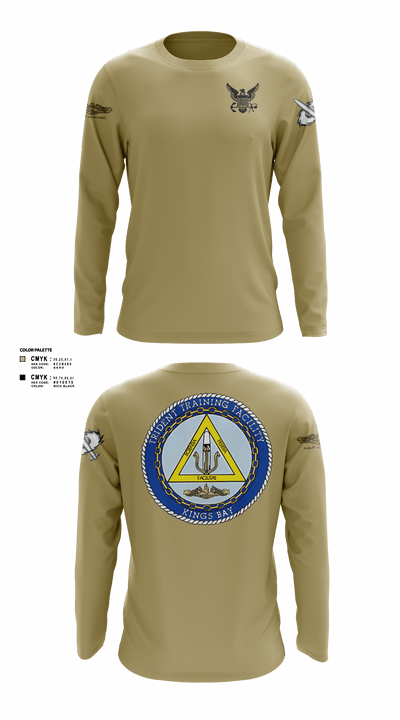 TRIDENT TRAINING FACILITY 43639143 Long Sleeve Performance Shirt - 2