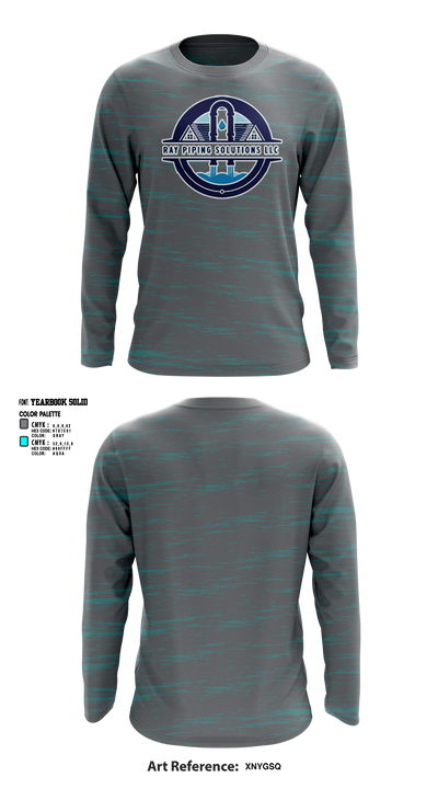 Ray piping solutions LLC 27261596 Long Sleeve Performance Shirt 1