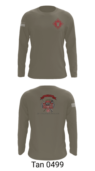 Long Sleeve Performance Shirt, 264 EN CO, Army, Teamtime, Team time, sublimation, custom sports apparel, team uniforms, spirit wear, spiritwear, sports uniforms, custom shirts, team store, custom team store, fundraiser sports, apparel fundraiser