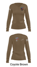 3-172 FiST 6765591 Women's Long Sleeve V-neck Shirt - 17