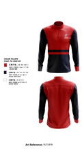 Tecumseh High School Basketball 6634502 Quarter Zip Jacket - 1