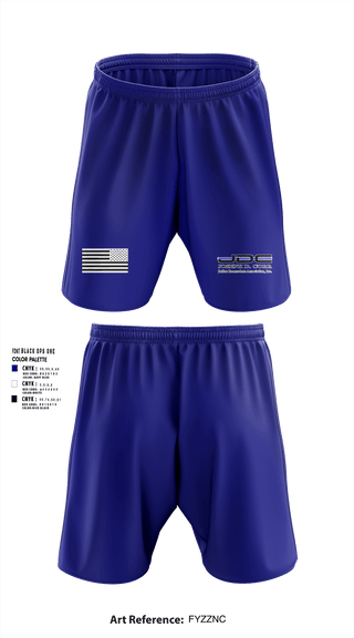 Athletic Shorts With Pockets, JDC PBA, Police, Teamtime, Team time, sublimation, custom sports apparel, team uniforms, spirit wear, spiritwear, sports uniforms, custom shirts, team store, custom team store, fundraiser sports, apparel fundraiser