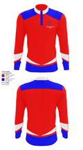 Reno High School Tennis 41704107 Quarter Zip Jacket - 34