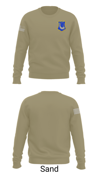 Crew Neck Sweatshirt, C-Co. 1-181st, National Guard, Teamtime, Team time, sublimation, custom sports apparel, team uniforms, spirit wear, spiritwear, sports uniforms, custom shirts, team store, custom team store, fundraiser sports, apparel fundraiser
