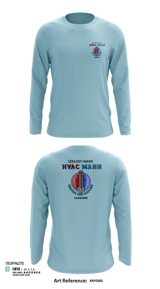 Long Sleeve Performance Shirt, Hvacmannllc, , Teamtime, Team time, sublimation, custom sports apparel, team uniforms, spirit wear, spiritwear, sports uniforms, custom shirts, team store, custom team store, fundraiser sports, apparel fundraiser