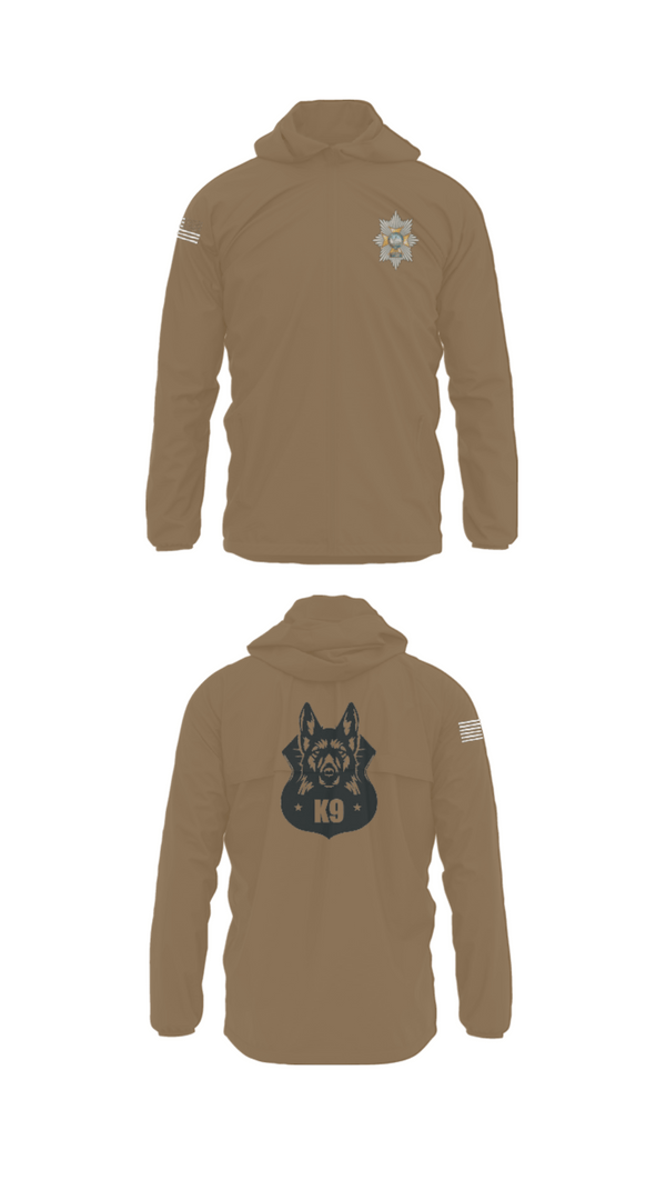 Windbreaker, Sherwood Foresters, Army, Teamtime, Team time, sublimation, custom sports apparel, team uniforms, spirit wear, spiritwear, sports uniforms, custom shirts, team store, custom team store, fundraiser sports, apparel fundraiser