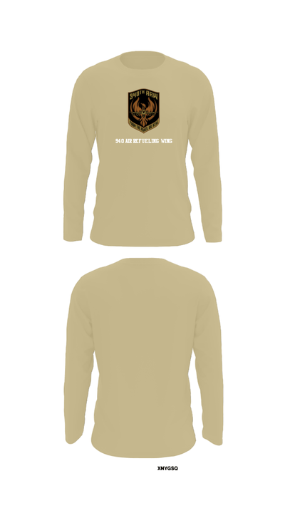 940 Air Refueling Wing 53360157 Long Sleeve Performance Shirt - 92