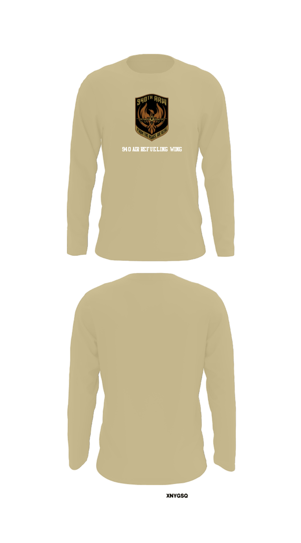 Long Sleeve Performance Shirt, 940 Air Refueling Wing, , Teamtime, Team time, sublimation, custom sports apparel, team uniforms, spirit wear, spiritwear, sports uniforms, custom shirts, team store, custom team store, fundraiser sports, apparel fundraiser