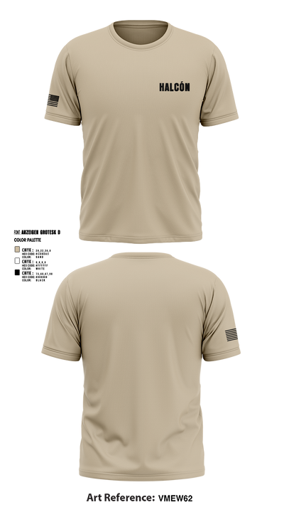 Halcón 307573 Short Sleeve Performance Shirt - 3