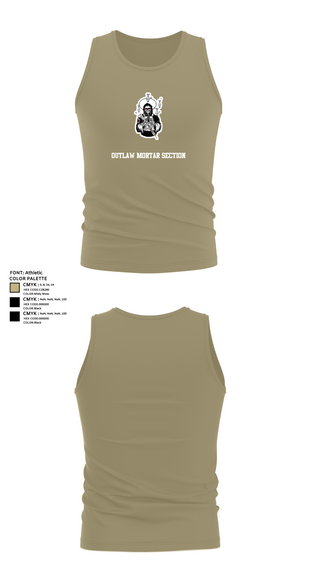 Tank Top, Outlaw Mortar Section, , Teamtime, Team time, sublimation, custom sports apparel, team uniforms, spirit wear, spiritwear, sports uniforms, custom shirts, team store, custom team store, fundraiser sports, apparel fundraiser