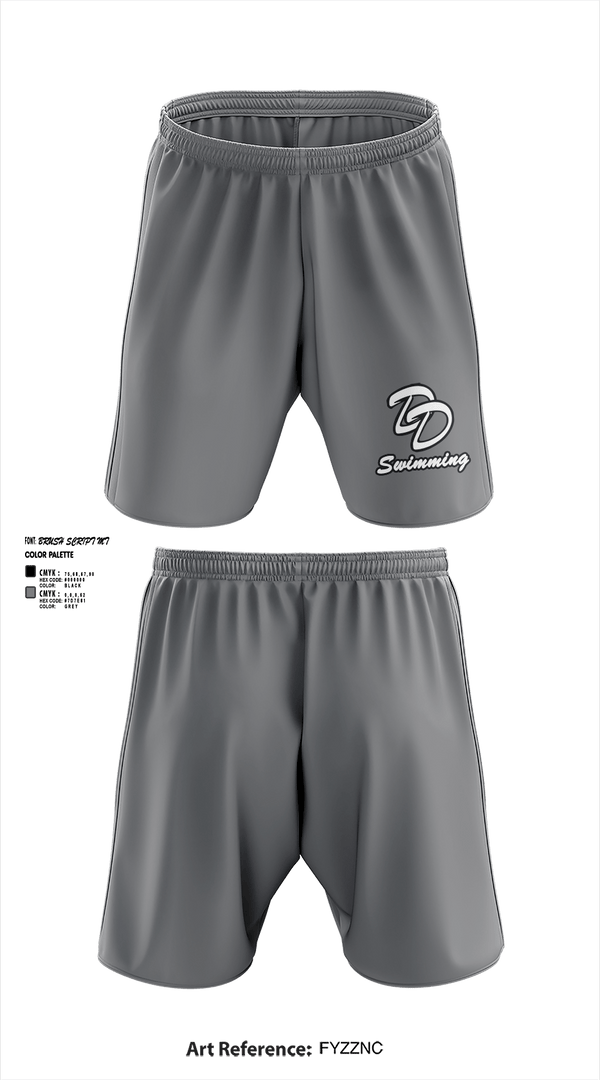 Athletic Shorts With Pockets, David Douglas High School Swimming, Swimming, Teamtime, Team time, sublimation, custom sports apparel, team uniforms, spirit wear, spiritwear, sports uniforms, custom shirts, team store, custom team store, fundraiser sports, apparel fundraiser