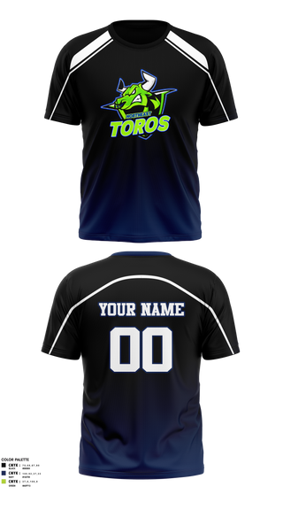 Short Sleeve Performance Shirt, Northeast Toros Football, Football, Teamtime, Team time, sublimation, custom sports apparel, team uniforms, spirit wear, spiritwear, sports uniforms, custom shirts, team store, custom team store, fundraiser sports, apparel fundraiser