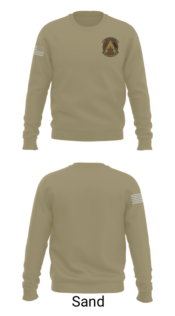 Crew Neck Sweatshirt, 340th Flying Training Group, Air Force, Teamtime, Team time, sublimation, custom sports apparel, team uniforms, spirit wear, spiritwear, sports uniforms, custom shirts, team store, custom team store, fundraiser sports, apparel fundraiser