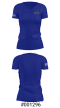 Wren High School Softball 86331169 Women's Short Sleeve V-neck Shirt - 21