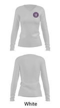 Uach F.C. 11889227 Women's Long Sleeve V-neck Shirt - 8