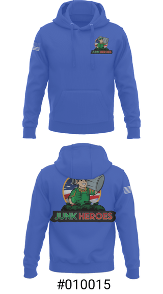 Hoodie, Junk Heroes, , Teamtime, Team time, sublimation, custom sports apparel, team uniforms, spirit wear, spiritwear, sports uniforms, custom shirts, team store, custom team store, fundraiser sports, apparel fundraiser