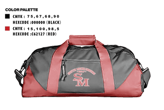 Duffle Bag, South Meck Girls Golf, Golf, Teamtime, Team time, sublimation, custom sports apparel, team uniforms, spirit wear, spiritwear, sports uniforms, custom shirts, team store, custom team store, fundraiser sports, apparel fundraiser