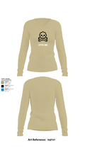 377th SMC 21529568 Women's Long Sleeve V-neck Shirt - 82