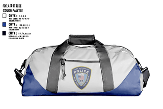 Duffle Bag, WLEA, Police, Teamtime, Team time, sublimation, custom sports apparel, team uniforms, spirit wear, spiritwear, sports uniforms, custom shirts, team store, custom team store, fundraiser sports, apparel fundraiser