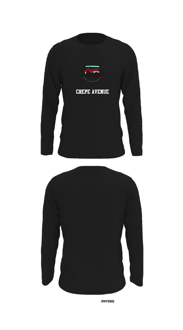 Long Sleeve Performance Shirt, Crepe Avenue, , Teamtime, Team time, sublimation, custom sports apparel, team uniforms, spirit wear, spiritwear, sports uniforms, custom shirts, team store, custom team store, fundraiser sports, apparel fundraiser