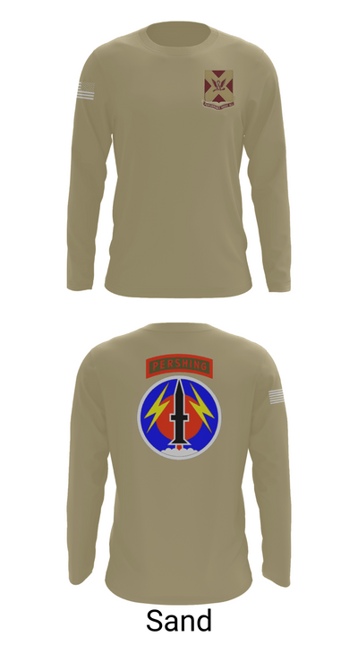 4/9 Field Artillery 56 Command (Pershing) 34975025 Long Sleeve Performance Shirt 86