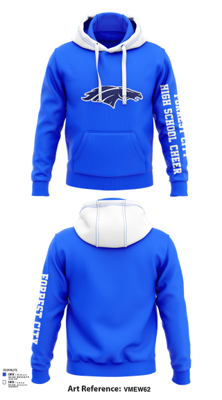 Hoodie, Forrest City High School Cheer, Cheer, Teamtime, Team time, sublimation, custom sports apparel, team uniforms, spirit wear, spiritwear, sports uniforms, custom shirts, team store, custom team store, fundraiser sports, apparel fundraiser