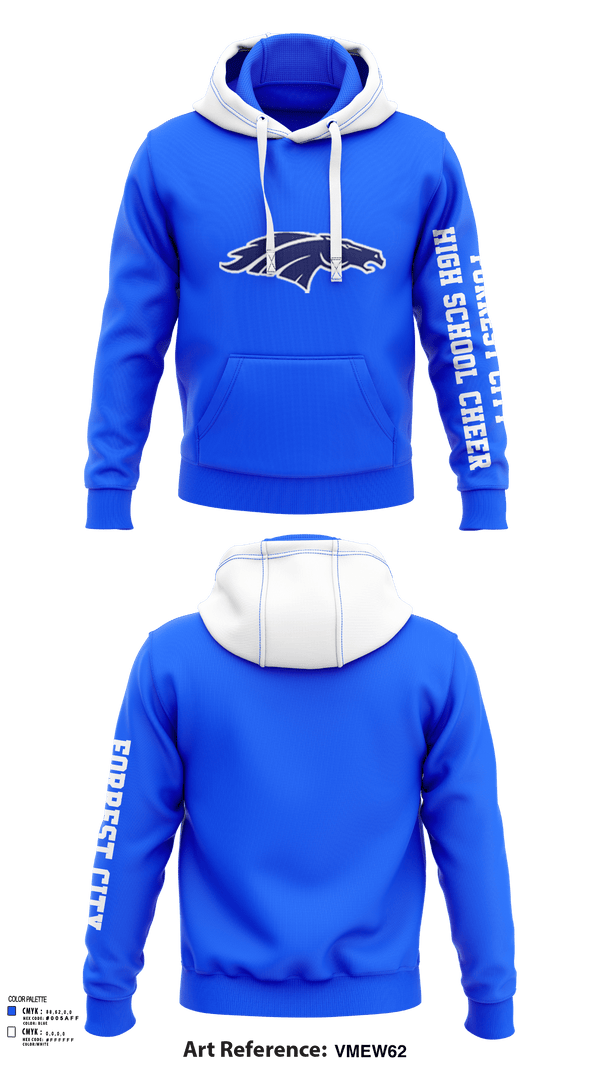 Hoodie, Forrest City High School Cheer, Cheer, Teamtime, Team time, sublimation, custom sports apparel, team uniforms, spirit wear, spiritwear, sports uniforms, custom shirts, team store, custom team store, fundraiser sports, apparel fundraiser