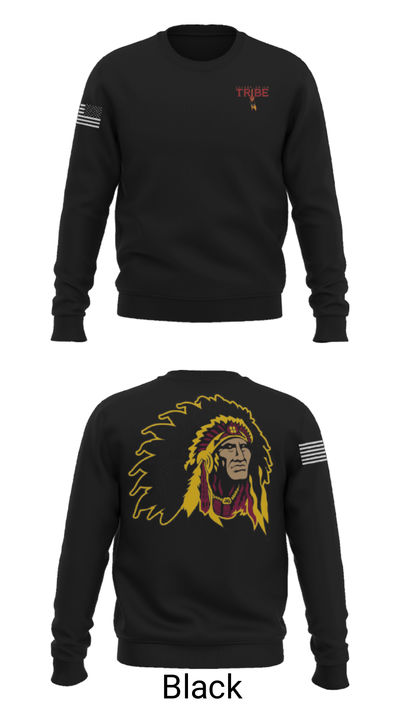 Tulare Union High School Soccer 67227242 Crew Neck Sweatshirt - 21