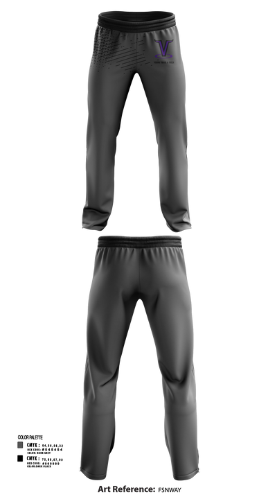 Niles North High School Track and Field 91252281 Sweatpants - 105