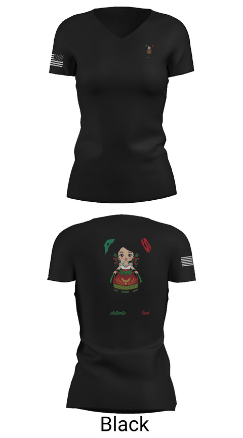 Womens Short Sleeve Vneck Shirt, Aris Kitchen, , Teamtime, Team time, sublimation, custom sports apparel, team uniforms, spirit wear, spiritwear, sports uniforms, custom shirts, team store, custom team store, fundraiser sports, apparel fundraiser
