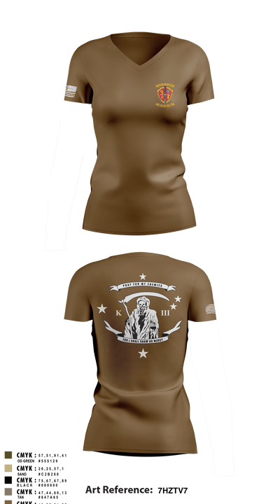 V3/7 50293061 Women's Short Sleeve V-neck Shirt - 11