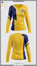 Liberty North High School Wrestling 88042593 Women's Long Sleeve V-neck Shirt - 2