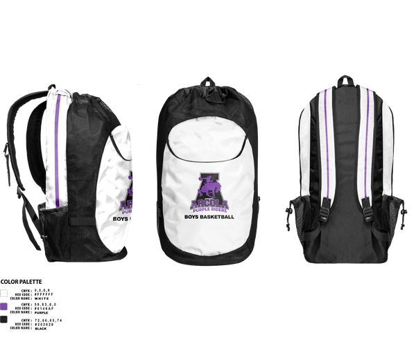 Gear Bag, Arcola Senior High School Basketball, Men's Basketball, Teamtime, Team time, sublimation, custom sports apparel, team uniforms, spirit wear, spiritwear, sports uniforms, custom shirts, team store, custom team store, fundraiser sports, apparel fundraiser